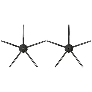 Boční kartáčky pro Xiaomi/Roborock - soft glue black 2ks