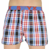 Styx Pánské trenky sportovní guma vícebarevné (B837) M