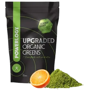 POWERLOGY Upgraded Organic Greens 300 g