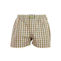 Styx Pánské trenky klasická guma vícebarevné (A107)  L