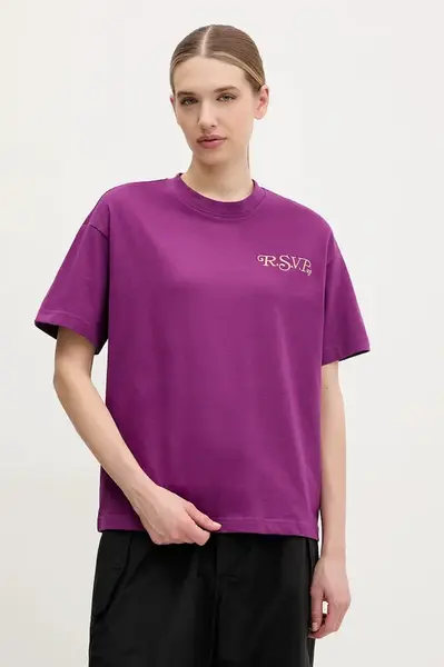 Bavlněné tričko Fila Leffinge růžová barva, FAW1029