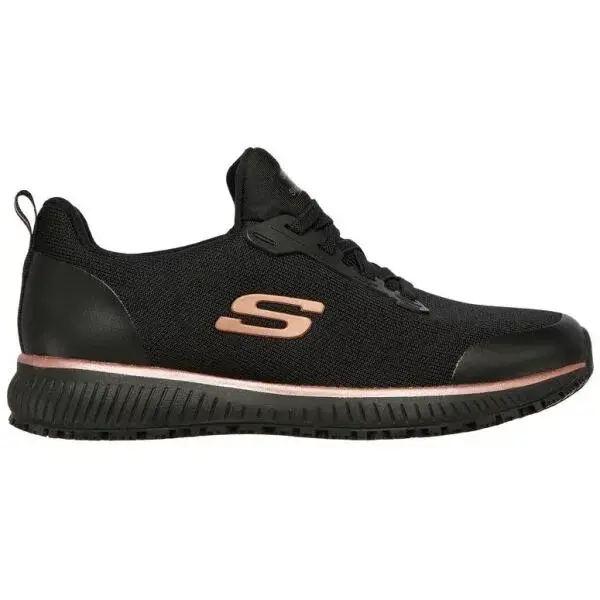 Skechers SQUAD SR Dámská pracovní obuv, černá, velikost
