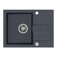 Dřez Chrystian 116 600x450x185 černý