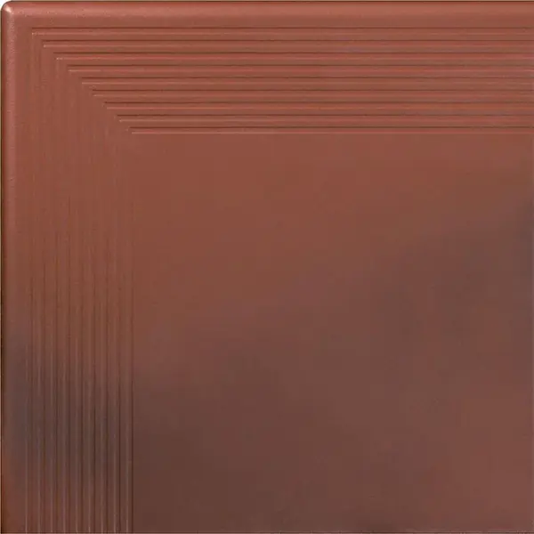 Dlažba mrazuvzdorná schodová rohová cou. višeň 30/30/11