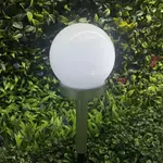 Solární svítidlo KULKA 10CM SILVER EKO0611