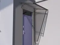 Boční stěna ke stříšce T-160, RAL7016, bronz - levá TE8251822