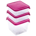 Box -sada 3 čtvercový „Rukkola” Branq mix