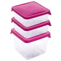 Box -sada 3 čtvercový „Rukkola” Branq mix