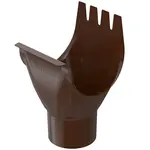 Okapový kotlík 64-042 ocel 125/90 mm Bryza hnědá RAL 8017