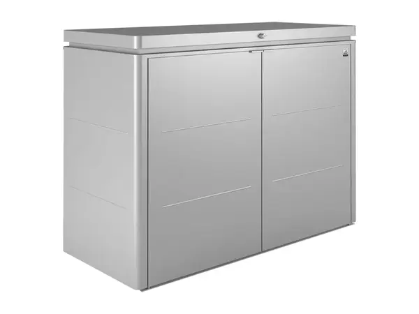 Skříň na nářadí Biohort HIGHBOARD 160, stříbrná metalíza BH72015