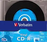 VERBATIM CD-R(10-Pack)Slim/Vinyl/DLP/52x/700MB