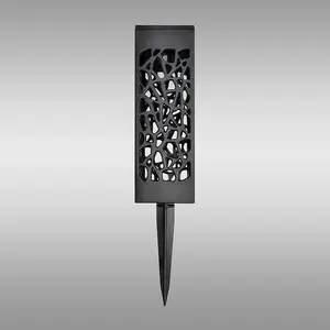 Solárna lampa RIO AO-RI102SL čierna