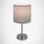 Stolná lampa AGNES 03147 E14 sivá