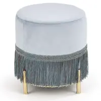 Taburetka Cosby modrá/zlatá