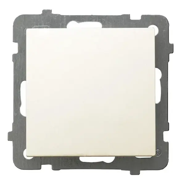 Vypínač ecru 59SE ŁP-1G/m