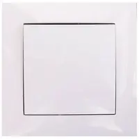 Vypinac jednoduchý Wesa biely