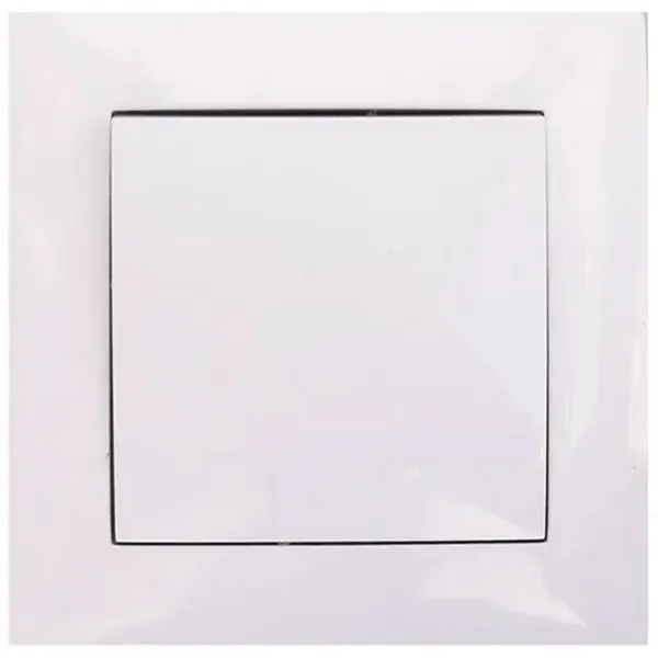 Vypinac jednoduchý Wesa biely