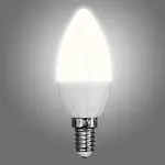 Žiarovka LED EM 6W C35 E14 6500K