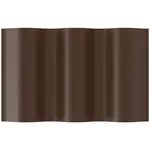 Záhradné obrubníky grafitové 20 cm x 9 m 30-053