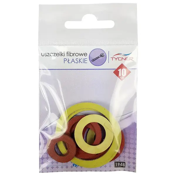 Súprava tesnenia, vlákno, 10 kusov