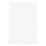 Bavlnená obliečka na vankúš 70x80 cm biela