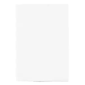 Bavlnená obliečka na vankúš 70x80 cm biela