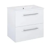 Skříňka s umyvadlem Vento 60 bílý