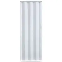 Shrnovací dveře Accordion bílé 820mm