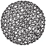 Podložka Carta 38cm černá