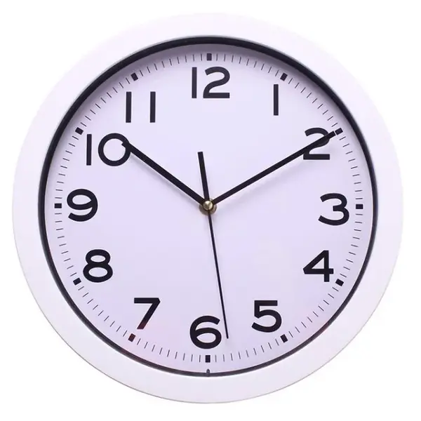 Hodiny nástěnné Bazo b.bílá pr. 30,5cm