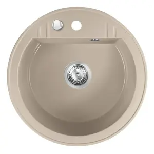 Dřez granitový 1k. Fi51. písek DRGM1/51SA