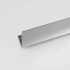 Profil uholníkový hliníkový chróm 15x15x2000