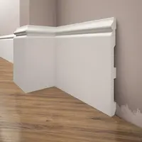 Podlahová lišta  Elegance LPC-33-101 biela matná