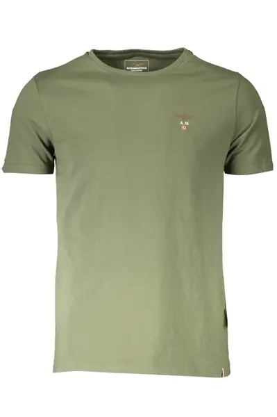 AERONAUTICA MILITARE GREEN MEN&#39;S OUTDOOR T-SHIRT