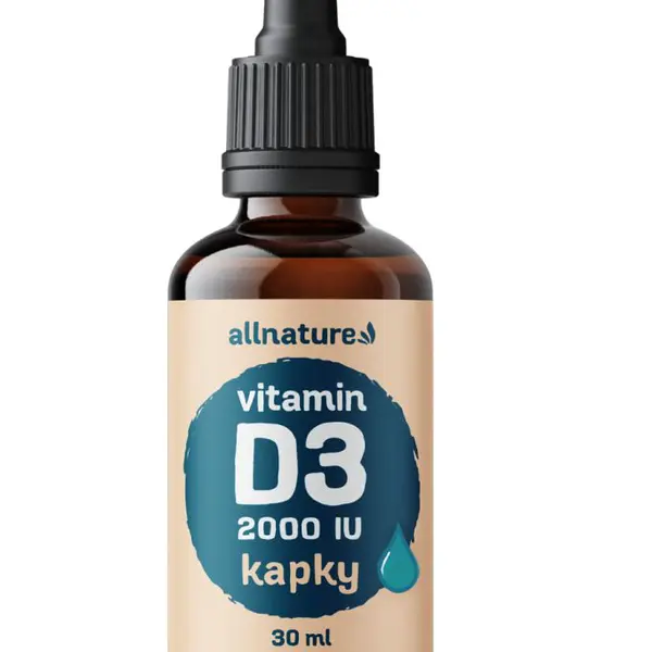 Allnature Vitamin D3 Forte 2000 IU kapky 30 ml