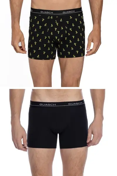 Pánské boxerky RUBENS z elastické bavlny, 2 ks XL V dárkovém boxu 2 ks