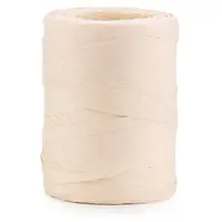 Dárková stuha Raphia, šířka 80mm, délka 100m, slonová kost