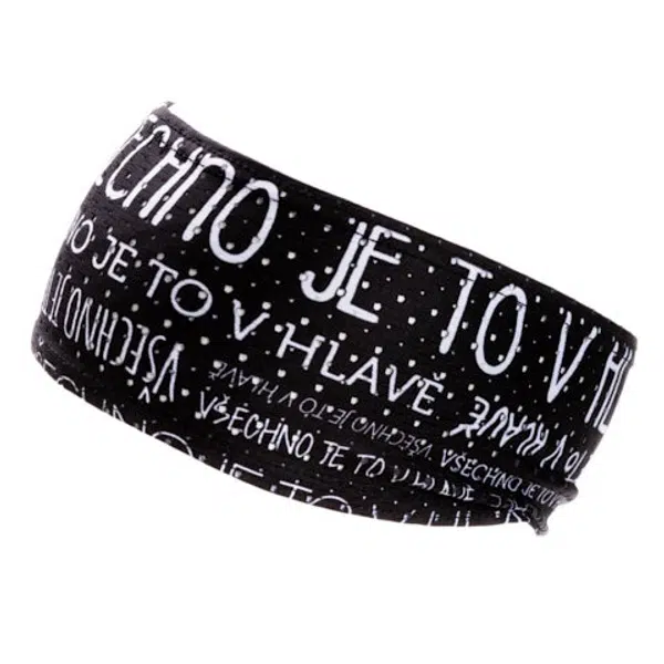 Bjež DROP HEAD black Čelenka