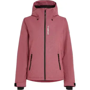 O'Neill FWC'CRUZ MELANGE Dámska lyžiarska/snowboardová bunda, ružová, veľkosť
