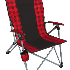 Husky Mossy black/red Křeslo