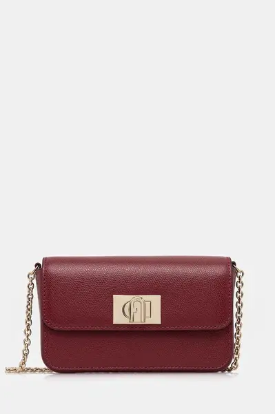 Kožená kabelka Furla