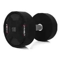 HMS HPC 15 KG Jednoruční činka, černá, velikost