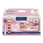 Popisovač Faber-Castell Goldfaber Creative M sada 6 ks, Sweet