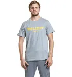 Meatfly pánské tričko Tomas Never Too Old Grey / Gold | Šedá | Velikost S | 100% bavlna