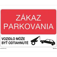 Zákaz parkovania, odťah A4