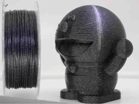 Gembird 3DP-PLA-MX3-01-GBK, 3D filament, PLA, 1,75mm, 1000g, "Three galaxy" černý (Black)