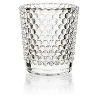 Svícen skleněný Bubbles 5,5x6cm 04287001