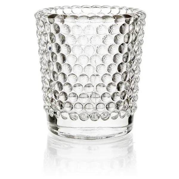 Svícen skleněný Bubbles 5,5x6cm 04287001