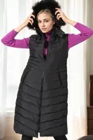 Z9752 DEWBERRY WOMEN'S VEST-BLACK