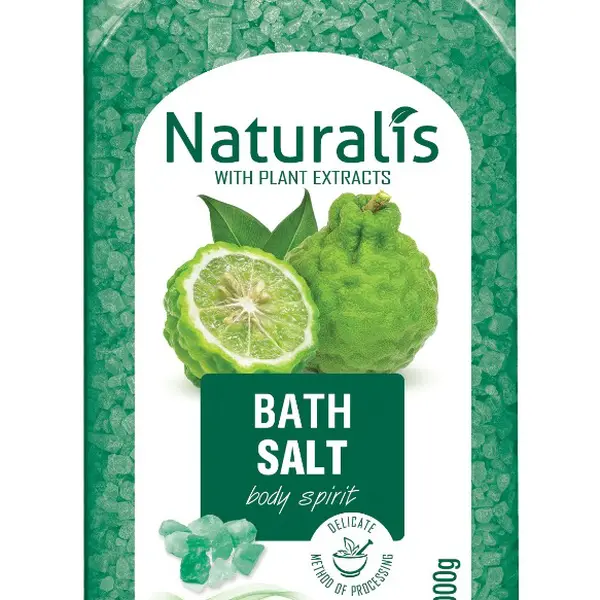 Naturalis Sůl do koupele Bergamot&Lime 1000 g